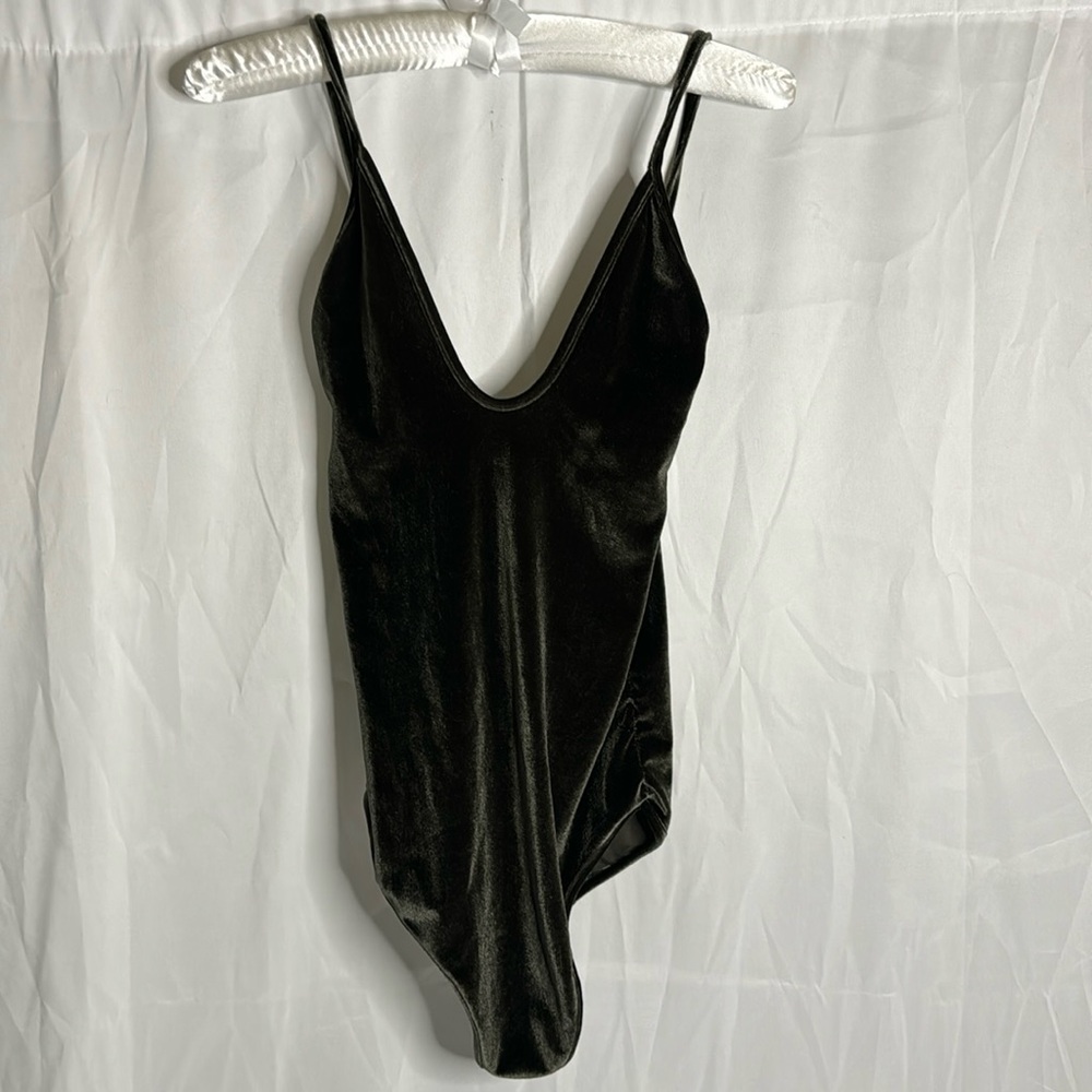 Velvet Bodysuit, size XL